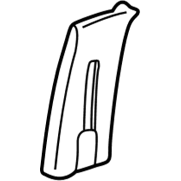 Mopar 5FA78RK5AC Molding C Pillar, Passenger Side 5FA78RK5AC Mopar Molding C Pillar, Passenger Side Illustration 1 of 1