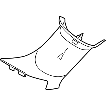 Dodge 1ZA05DX9AE MOLDING Windshield Garnish