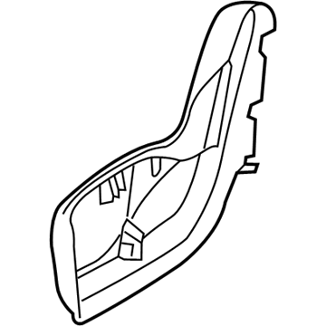 Mopar 5SP46DX9AC Shield Seat Outer Outboard