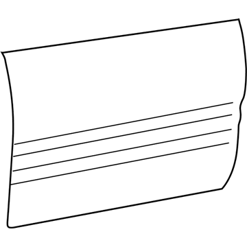 Ram 55372010AH PANEL Front Door Outer Repair