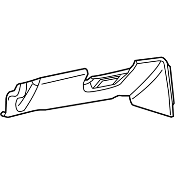 Mopar 1WT39DX9AD Cover Steering Column Opening