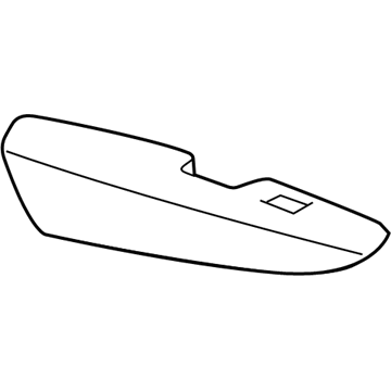Jeep 1VZ33DX9AA ARMREST Rear Door Trim