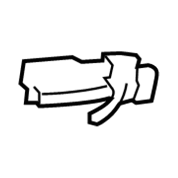 Mopar 1JF141DSAA Bezel Release Handle Mopar 1JF141DSAA Bezel Release Handle