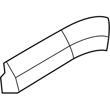 Jeep 1UW94RXFAD MOLDING Wheel Flare Quarter Panel