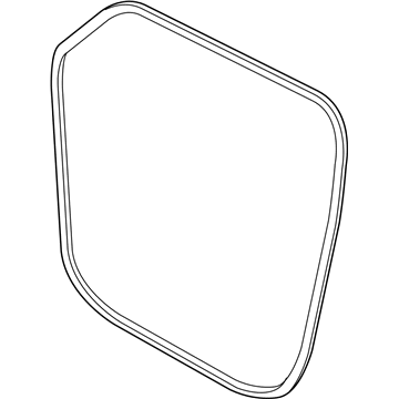 Jeep 68256323AA WEATHERSTRIP Front Door Mounted