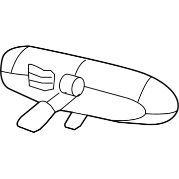 Jeep 6XG28LXHAA MIRROR Inside Rear View