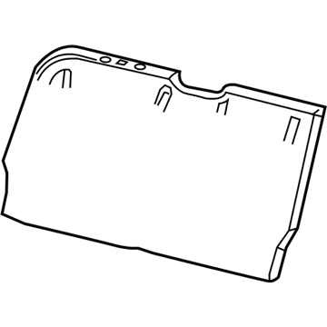 Mopar 68299885AB Foam Seat Back Right 68299885AB Mopar Foam Seat Back Right Illustration 1 of 1