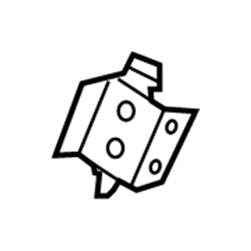 Jeep 68263057AA REINFORCEMENT Striker Assembly