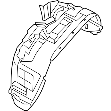 Jeep 68438807AA SHIELD Splash Front