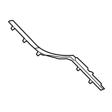 Ram 1DX73HL1AB PLATE Scuff Rear