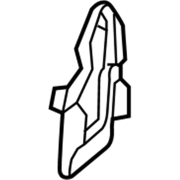 Mopar 6DJ41TX7AC Cover Seat Recliner 6DJ41TX7AC Mopar Cover Seat Recliner Illustration 1 of 1