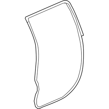 Ram 68291620AB WEATHERSTRIP Rear Door Mounted