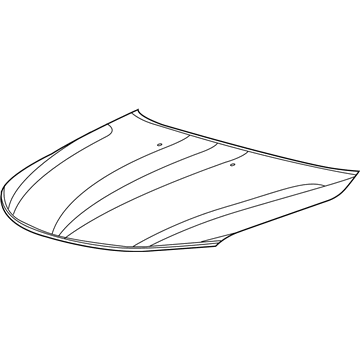 Chrysler 68143614AB HOOD