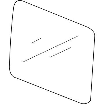 Jeep 68291712AB GLASS Quarter Window