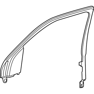 Ram 5YK44TX7AC MOLDING Front Door