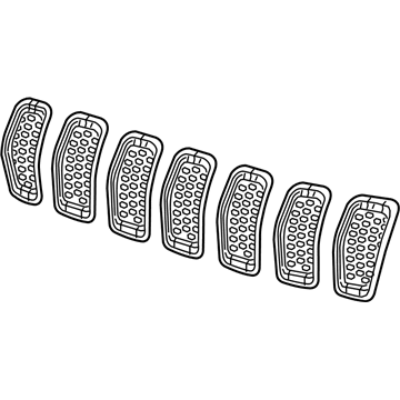 Jeep 6CY39XS9AA GRILLE KIT Radiator