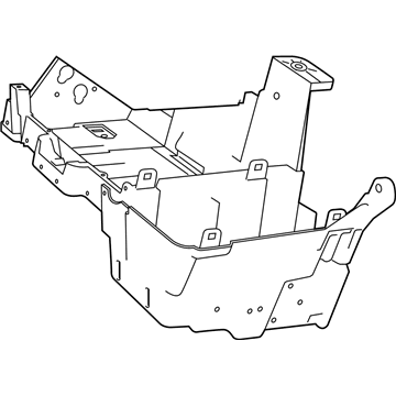 Ram Battery Tray - 68673610AA