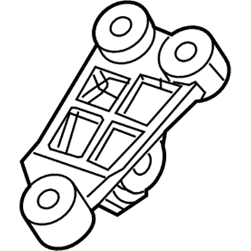 Jeep 68254476AA BRACKET Torque Strut