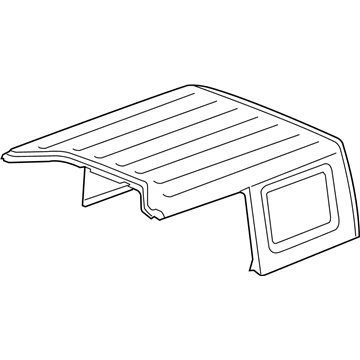 Mopar 1PJ04GW7AK Hardtop Replacement Parts Are Paint As Required