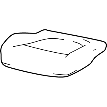 Jeep 6GB50PS4AD COVER Front Seat Cushion