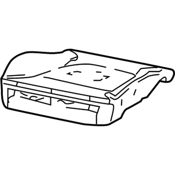 Jeep 68302566AD FOAM Seat Cushion Front