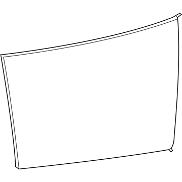 Mopar 1YW76DX9AA Glove Box Opening Door