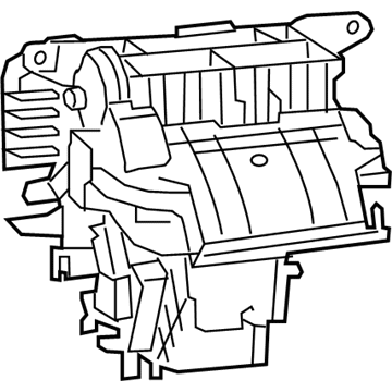 Jeep 68223036AC HOUSING A/C And Heater