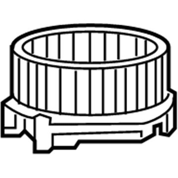 Chrysler 68308952AC MOTOR Blower with Wheel