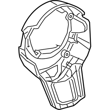 Mopar 6RT161A3AA Cover Steering Wheel Back