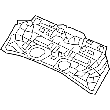 Mopar 68111364AD Pan Center Floor