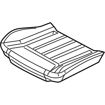 Dodge 5XZ71DX9AA COVER Front Seat Cushion