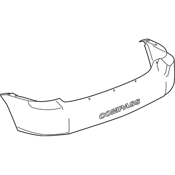 Jeep 1CD94WS2AA MOLDING Fascia Also Included In Item#1