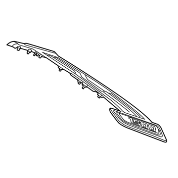 Ram 68402887AB BEZEL Hood