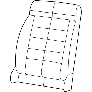 Jeep 6CF67XDBAA COVER Front Seat Back