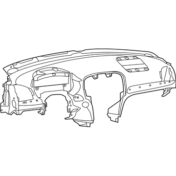 Mopar 5ZB92DX9AA Panel Instrument Panel