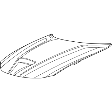 Dodge 68265427AA HOOD