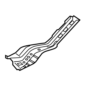 68300250AB Mopar Support Underbody Hold Down Illustration 1 of 1