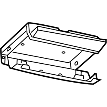 Mopar 1KL94DX9AA Housing Front And Rear Storage Bin Housing