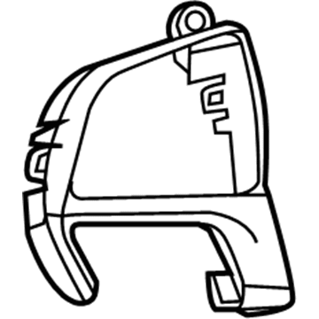 Mopar 5RB83SZ6AA Bezel Steering Wheel 9 O Clock, Driver Side