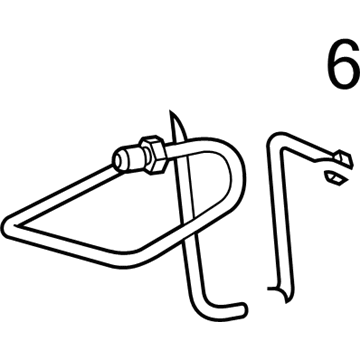 Ram 68204418AB TUBE Brake Primary