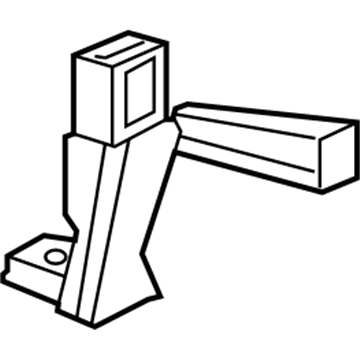 Mopar 1HZ141L1AC Buckle Assembly Buckle Assembly - Seat Belt