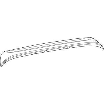 Chrysler 6FG39TZZAC SPOILER Liftgate