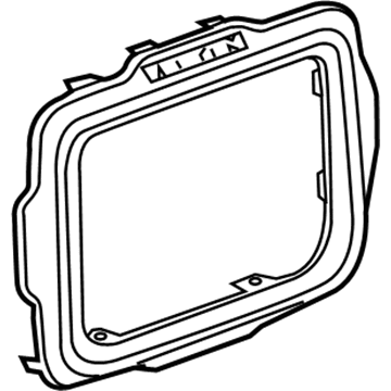 Jeep 6SC01LXHAA BEZEL Instrument Panel Center
