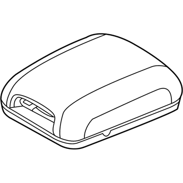 Dodge 1YU74JRRAB ARMREST Console