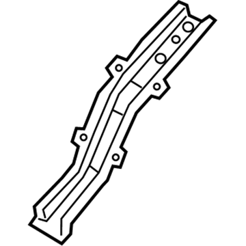 Mopar 68298736AA Rail Front Side Rail Rear Mopar 68298736AA Rail Front Side Rail Rear