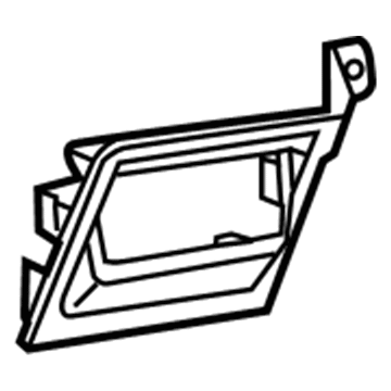 Ram 1WA33DX9AA BEZEL Instrument Panel Left Manual Park Release Cover