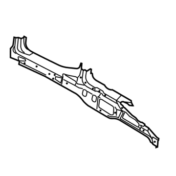 Mopar 68207340AA Reinforcement C - Pillar 68207340AA Mopar Reinforcement C - Pillar Illustration 1 of 1