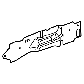 Jeep 68288545AA BEAM Inner Load Path