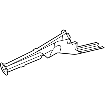 Chrysler 68261522AA RAIL Front Side Rail Front