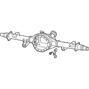 Mopar 68158462AA Housing Rear Axle 68158462AA Mopar Housing Rear Axle Illustration 1 of 1